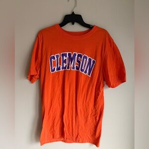 Unisex Orange Clemson T-Shirt Size Large